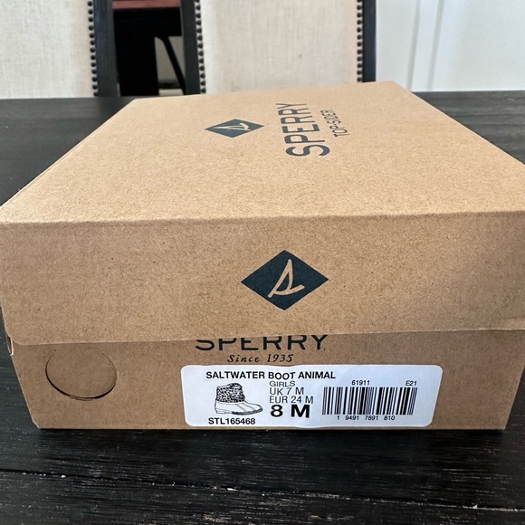 🖤SOLD🖤Sperry Saltwater Animal Duck Boot/Leopard and Black - Picture 12 of 12